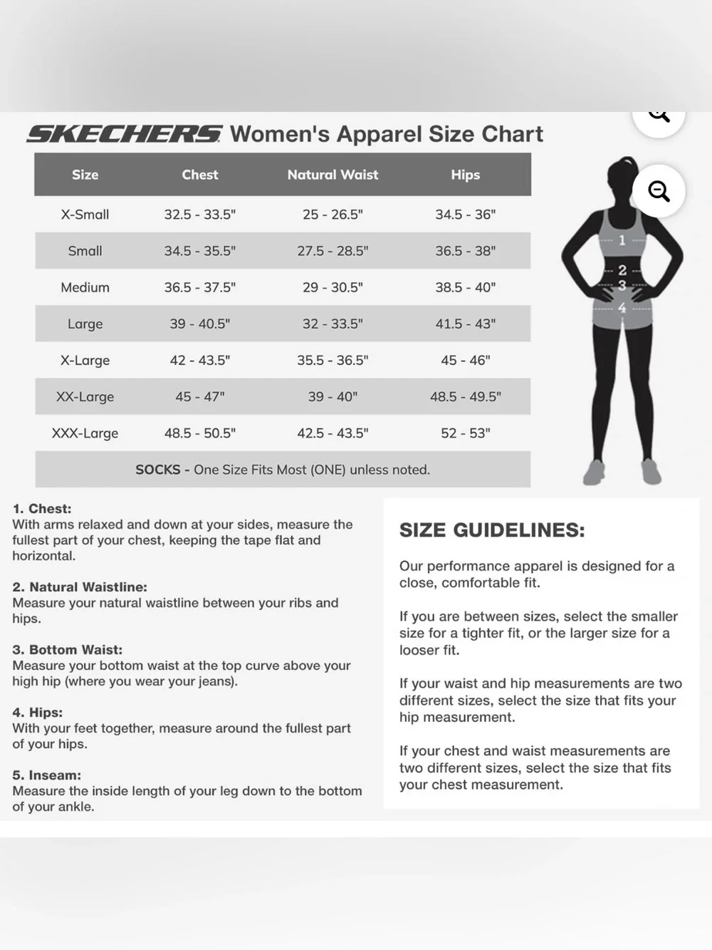 Skechers elastic waistband